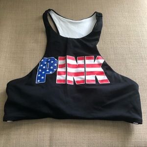 Pink bathing suit top